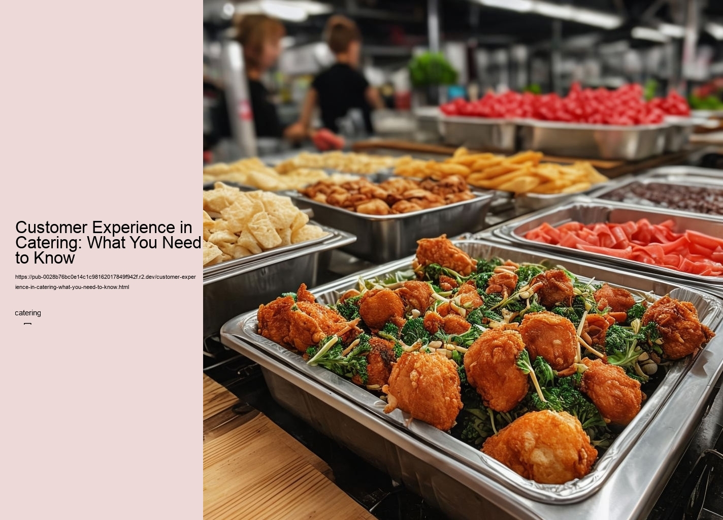 Customer Experience in Catering: What You Need to Know